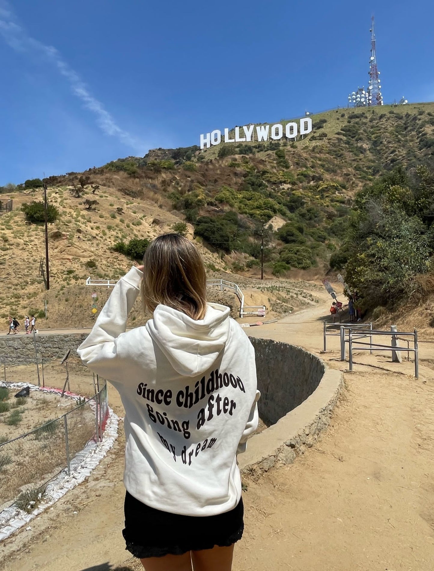 Hoodie Going After Dreams